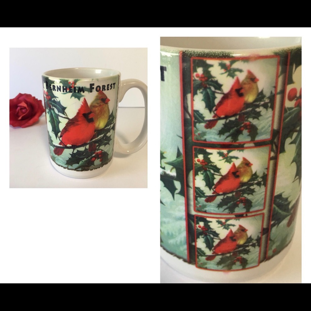 BIRD MUG REDBIRD CUPOA BERNHEIN FOREST